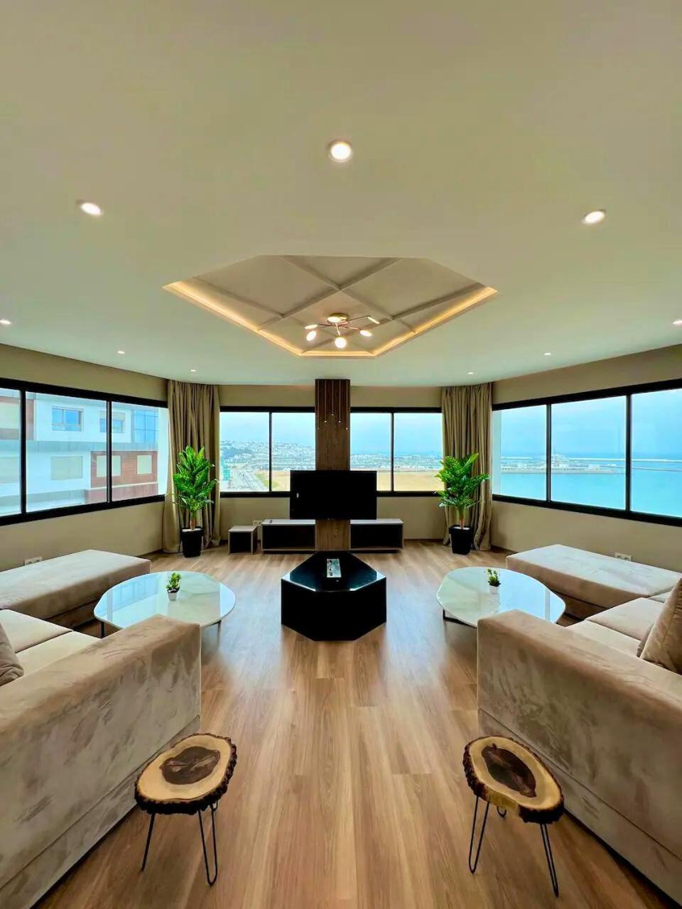 The Mirage Tangier - 3Br Luxury Sea View With Private Hammam & Jacuzzi Apartment Exterior photo